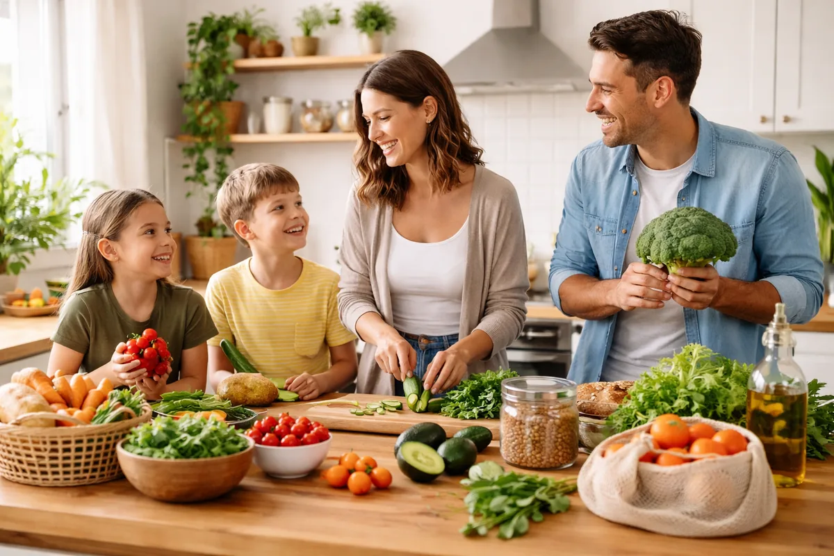Les avantages d'une alimentation durable pour la famille