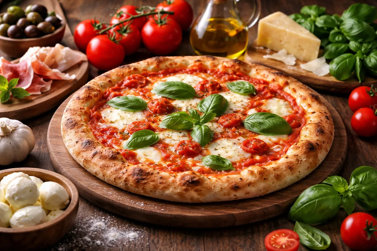 Comment faire une pizza maison avec des ingrédients traditionnels italiens