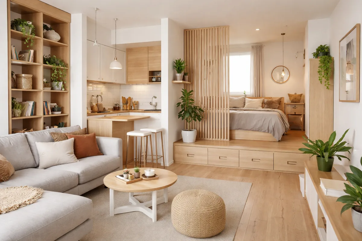 Comment optimiser l'espace dans un petit appartement lors d'une rénovation