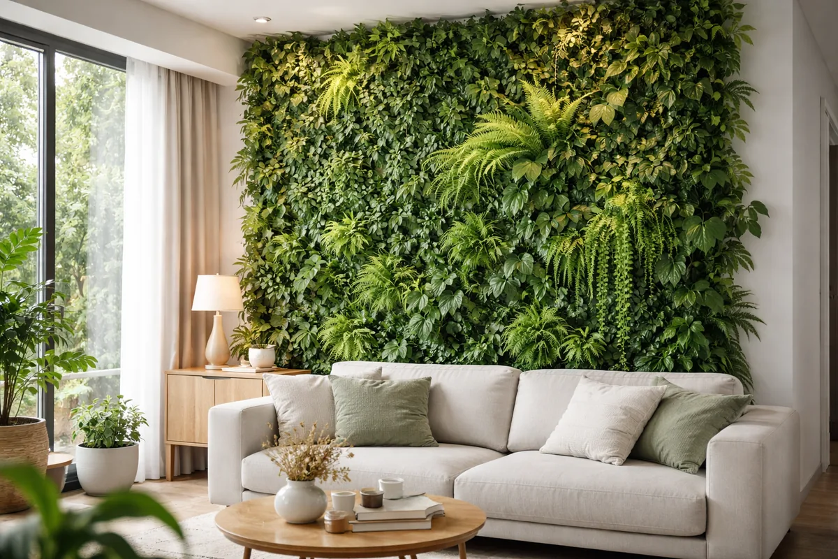 Quel est le coût d'un mur végétal à installer dans votre maison