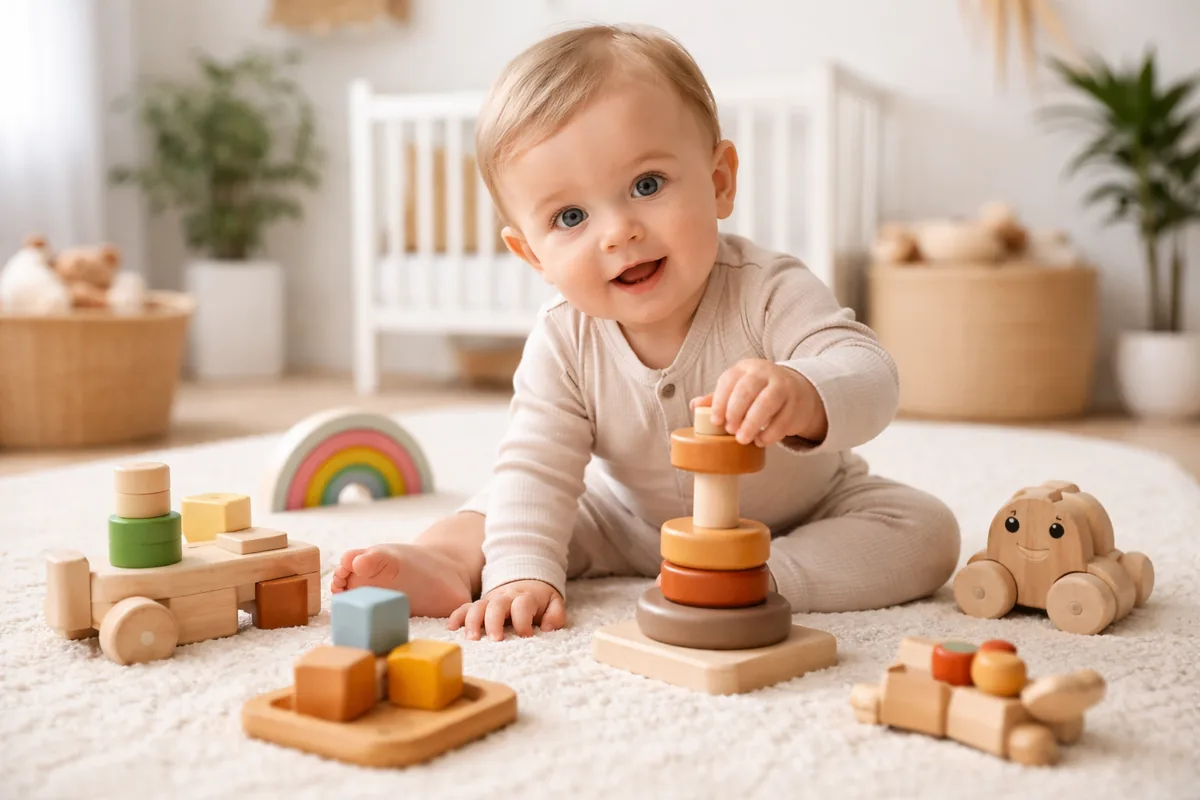 Quelle est l'importance des jouets en bois pour le développement de bébé