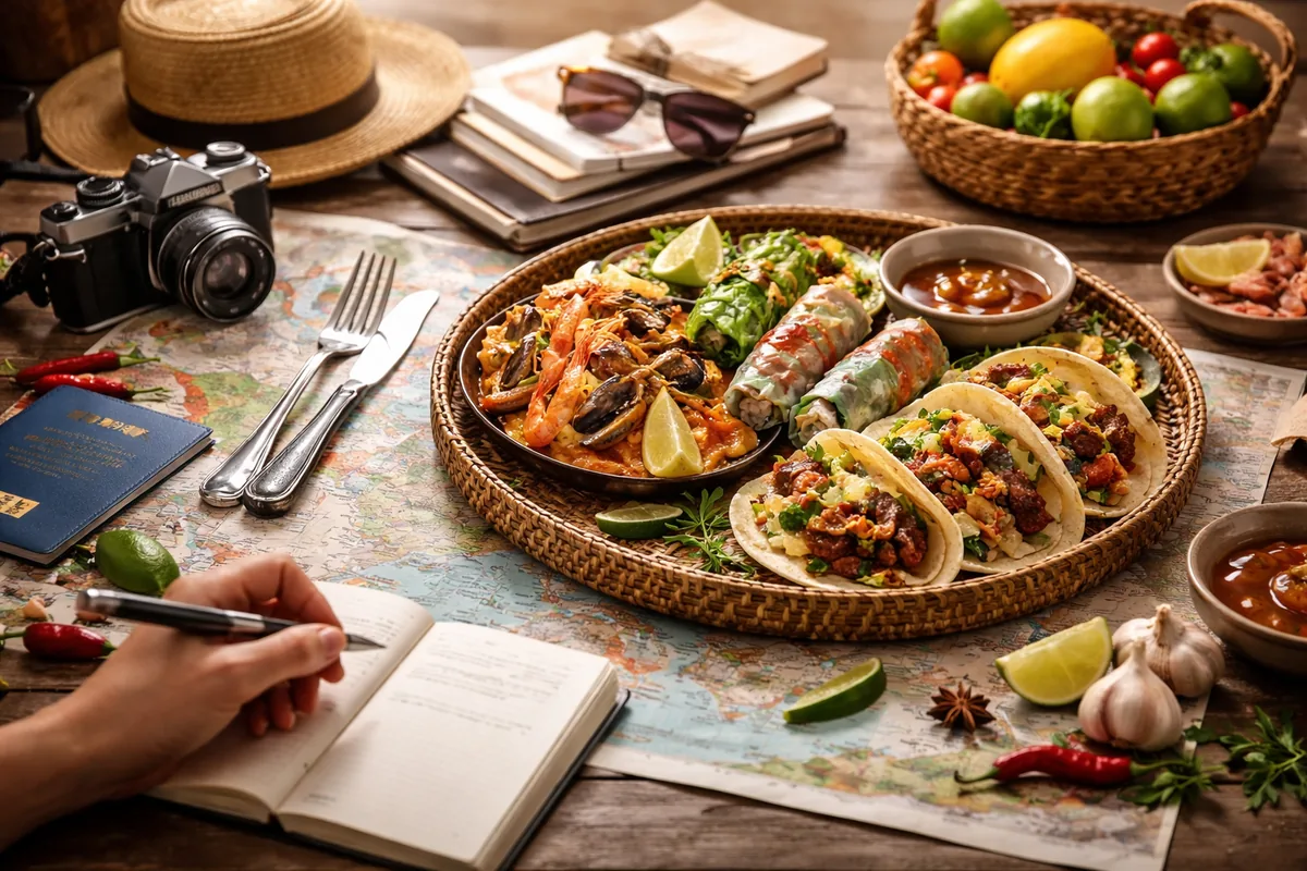 Comment organiser un voyage axé sur la découverte de la cuisine locale