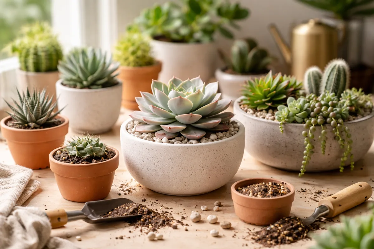 Comment réussir la culture de succulentes en intérieur