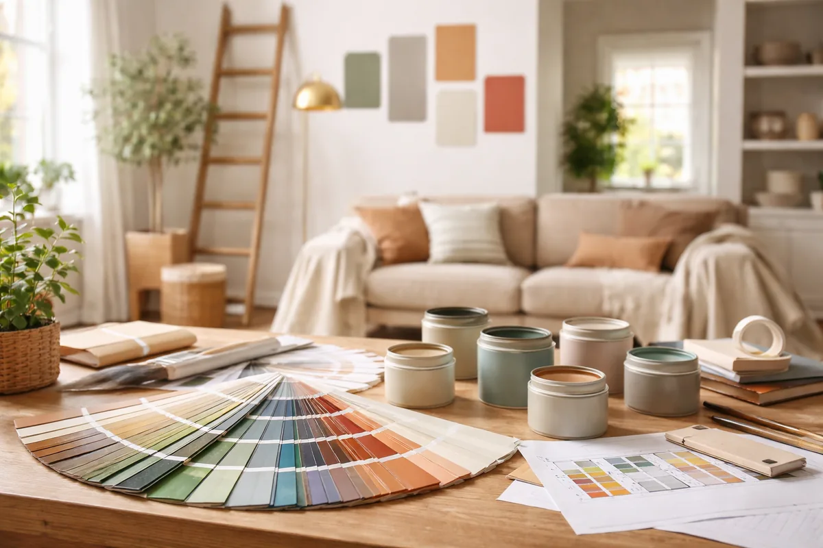 Comment choisir des couleurs pour rénover une maison en respectant son style